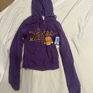 Unk Purple Zip-Up Hoodie
